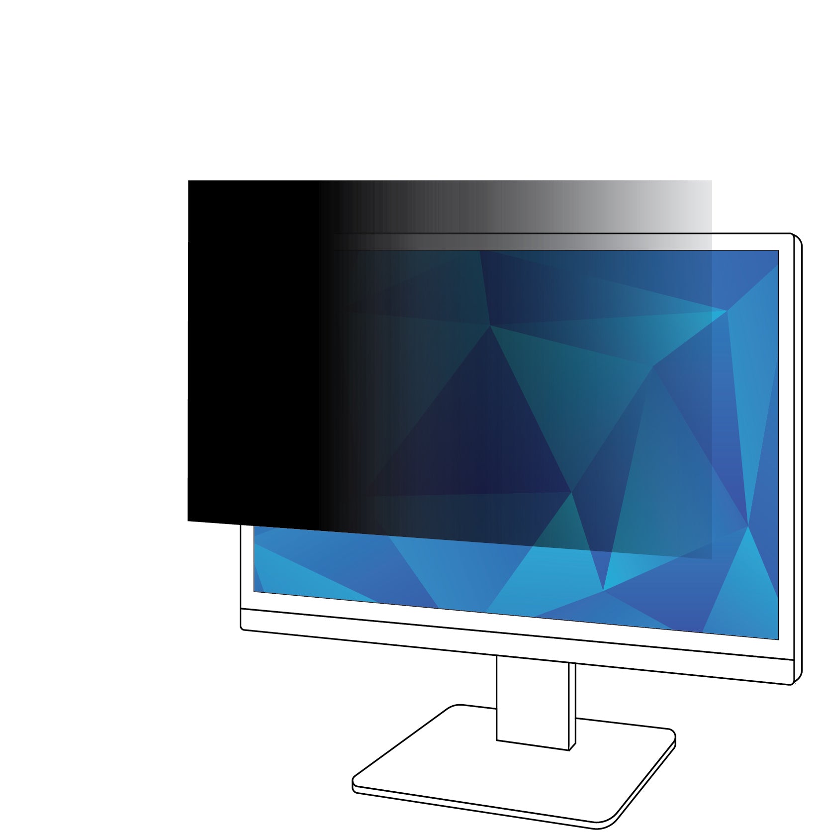 Filtro privacidad 27 pulg monitor, 16:9, PF270W9B