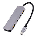 TCHUBUSBC base para portátil y replicador de puertos Alámbrico USB 3.2 Gen 2 (3.1 Gen 2) Type-C Aluminio