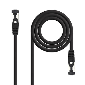 Cable de Red Latiguillo Cat.8.1 2GHz LSZH SSTP AWG26, Negro, 5 m