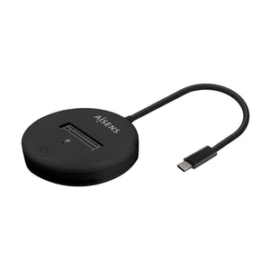 USB-C Dock M.2 (NGFF) ASUC-M2D013-BK SATA/NVMe A USB3.1 Gen2, Negra