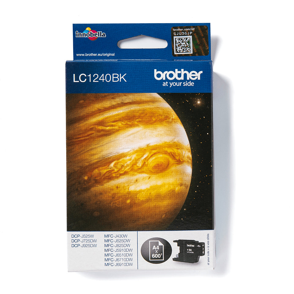 LC1240BK cartucho de tinta 1 pieza(s) Original Negro