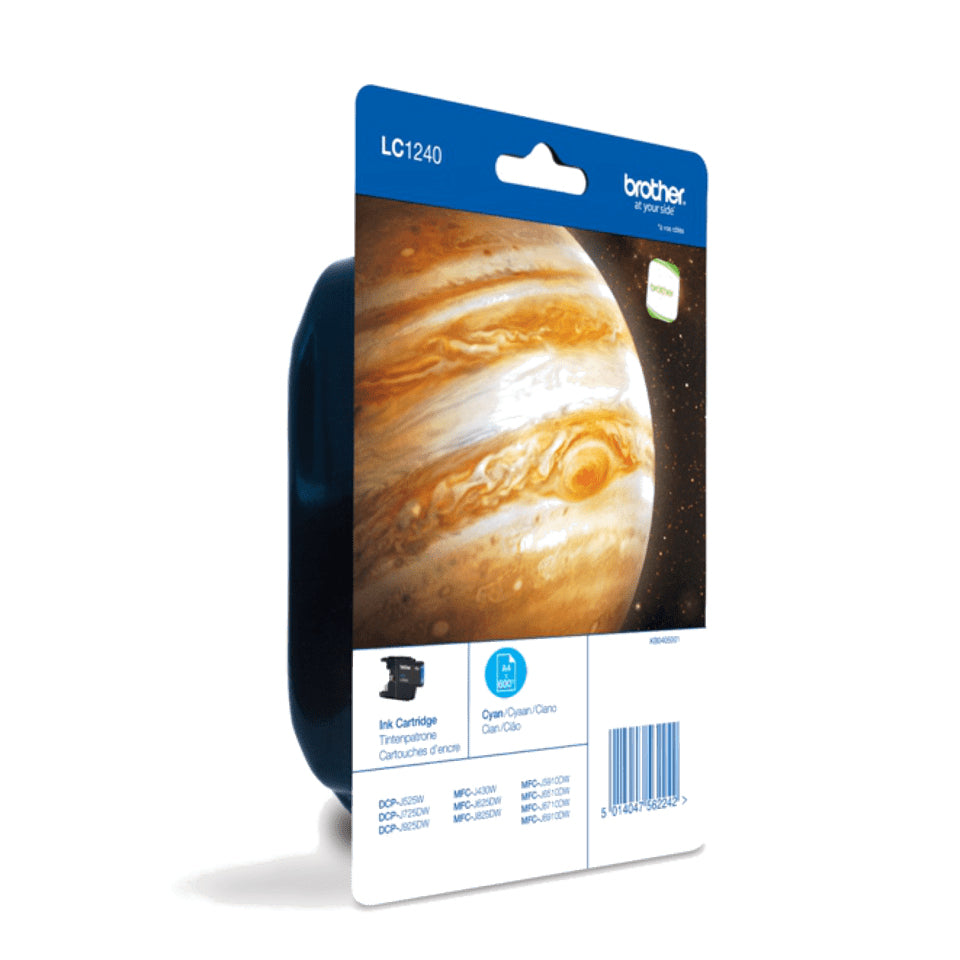LC1240CBP cartucho de tinta 1 pieza(s) Original Cian