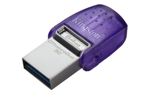 DataTraveler 64GB microDuo 3C 200MB/s dual USB-A + USB-C