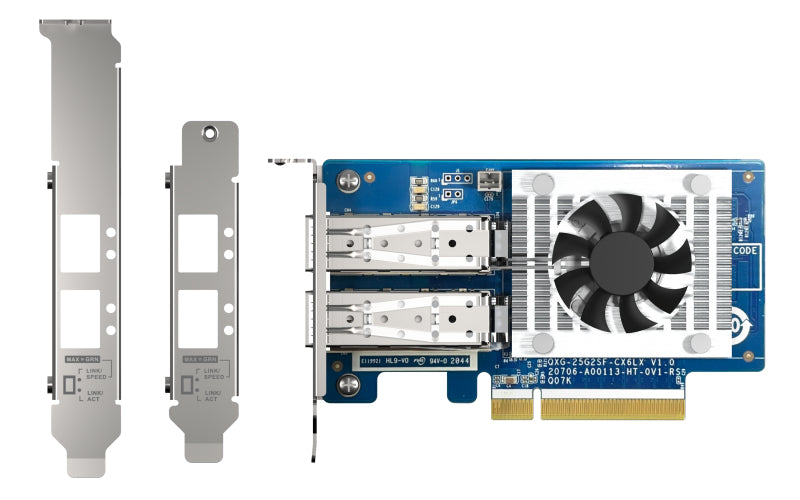 QXG-25G2SF-CX6 adaptador y tarjeta de red Interno Fibra 25000 Mbit/s