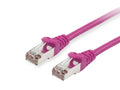 605552 cable de red Púrpura 3 m Cat6 S/FTP (S-STP)