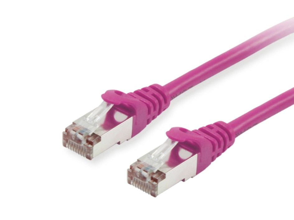 605553 cable de red Púrpura 0,25 m Cat6 S/FTP (S-STP)