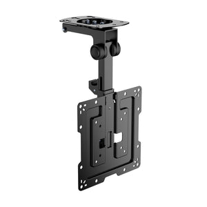 Soporte de Techo Giratorio, Plegable para Monitor/TV 20Kg de 19-43, Negro