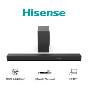 HS3100 Negro 3.1 canales 480 W
