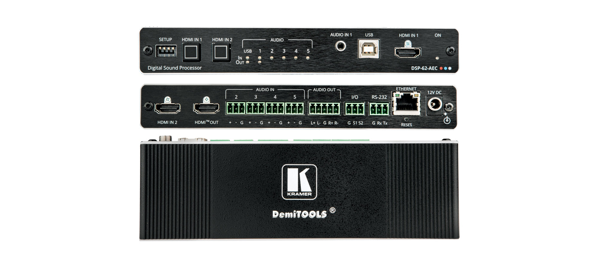 DSP-62-AEC Matriz de conmutación AV