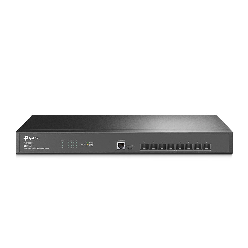 JetStream TL-SX3008F switch Gestionado L2/L3 Negro