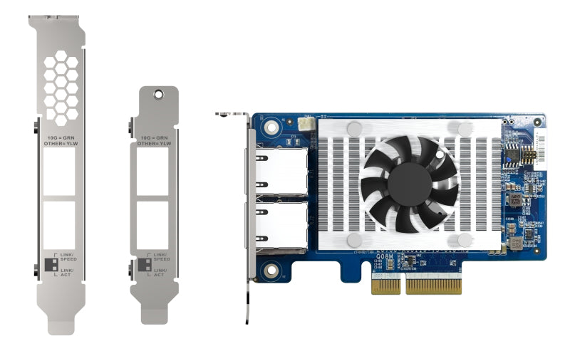 QXG-10G2T-X710 adaptador y tarjeta de red Interno Ethernet 1000 Mbit/s