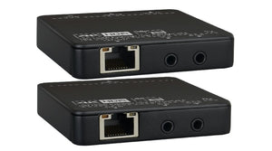 HVE-9006 extensor audio/video Transmisor y receptor de señales AV Negro