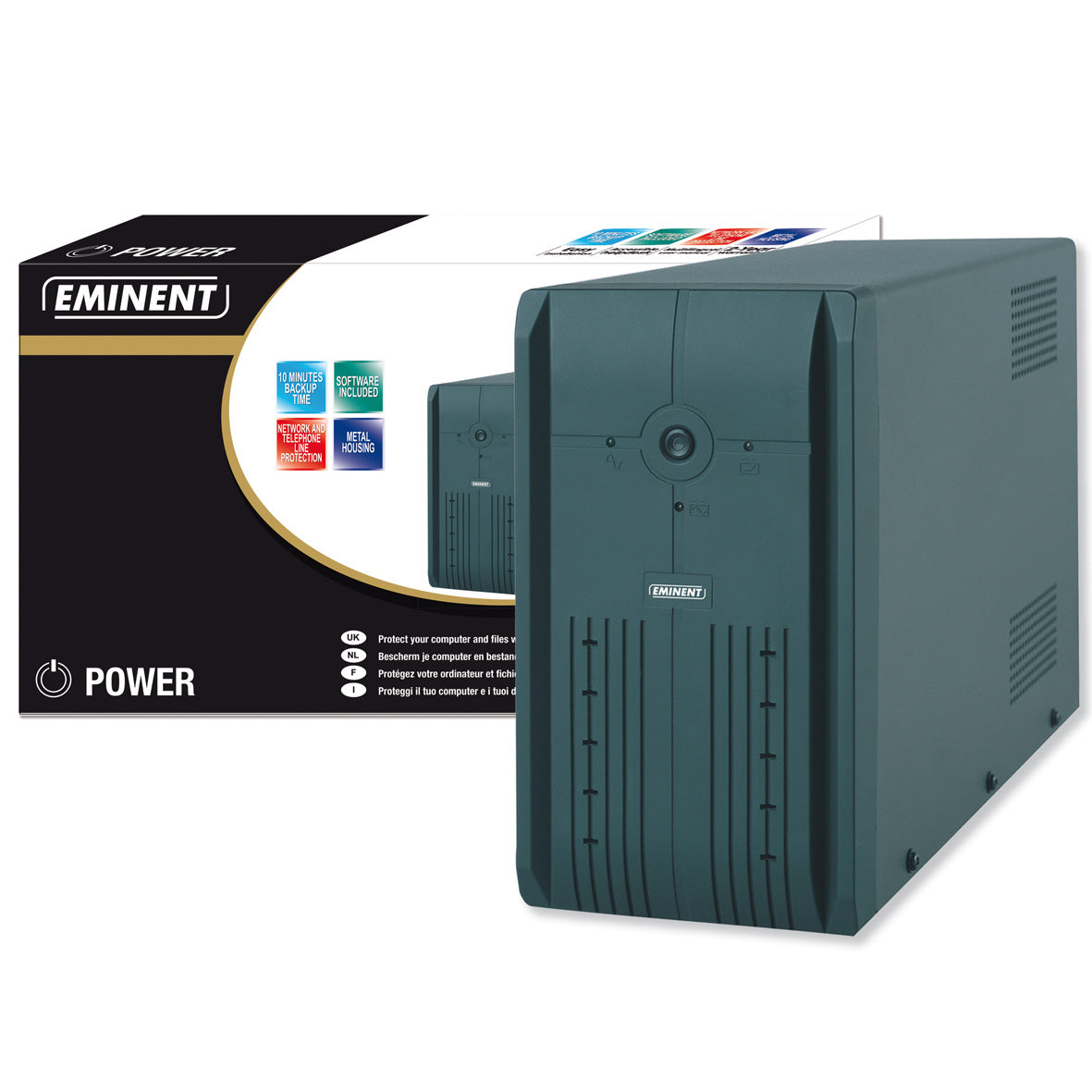 UPS 600VA 0,6 kVA 360 W