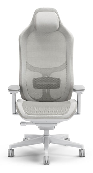 FD-CH-RE1M-02 silla para videojuegos Silla para videojuegos de PC Asiento acolchado Blanco