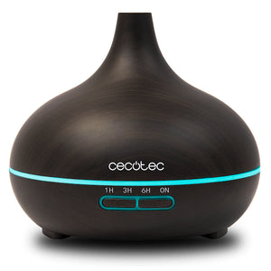 Pure Aroma 300 humidificador Ultrasónica 0,3 L Negro, Madera 10 W