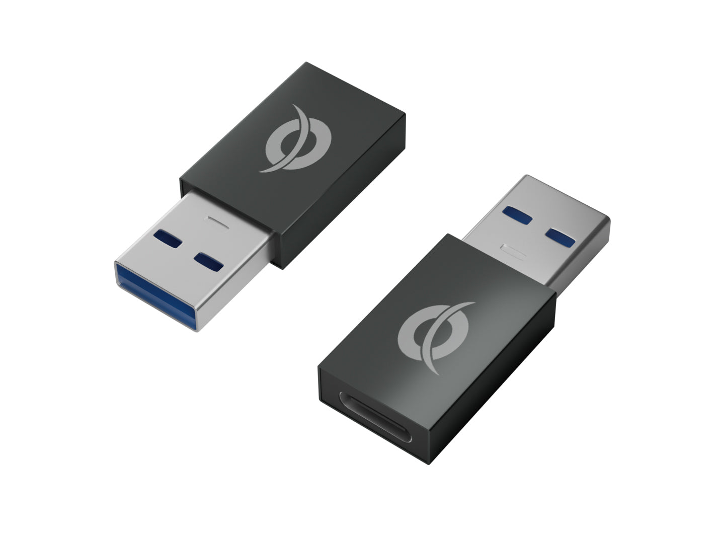 DONN10G cambiador de género para cable USB A USB C Negro