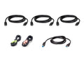 Kit de cable para KVM seguro DisplayPort triple display USB de 1,8 m