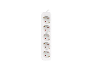 PS0-05F-0150-W base múltiple 1,5 m 5 salidas AC Interior Blanco