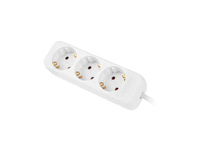 PS0-03F-0150-W base múltiple 1,5 m 3 salidas AC Interior Blanco