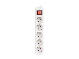 PS1-05F-0150-W base múltiple 1,5 m 5 salidas AC Interior Blanco