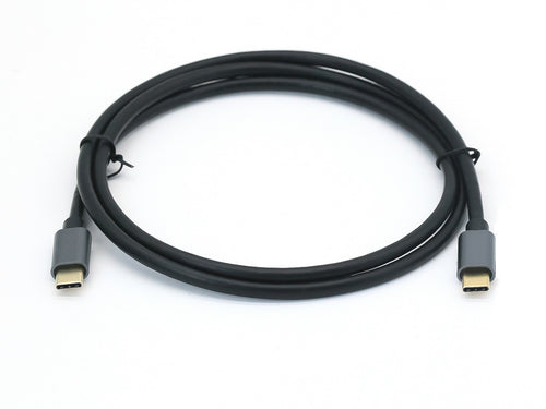 128353 Cable USB 3.2 Gen 2 C a C, M/M, 0,5m, PD100W , 4K/60Hz, 10Gbps, Negro