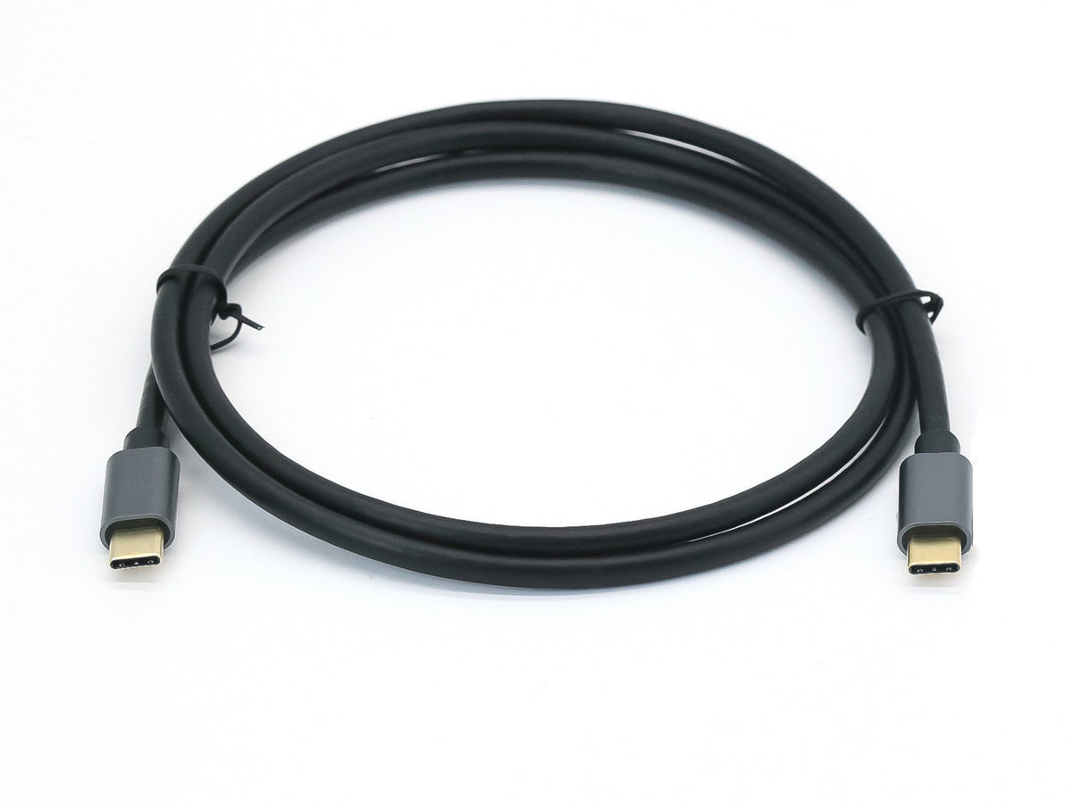 128353 Cable USB 3.2 Gen 2 C a C, M/M, 0,5m, PD100W , 4K/60Hz, 10Gbps, Negro