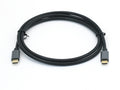 128353 Cable USB 3.2 Gen 2 C a C, M/M, 0,5m, PD100W , 4K/60Hz, 10Gbps, Negro