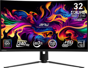 MPG 321CURX QD-OLED pantalla para PC 80 cm (31.5") 3840 x 2160 Pixeles 4K Ultra HD Negro
