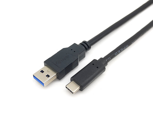 128344 Cable USB 3.2 Gen 1 C a A , M/M , 2,0m, 5Gbps, Negro
