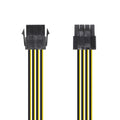Cable Alimentación, 8pin/H-4+4pin/M, 30cm