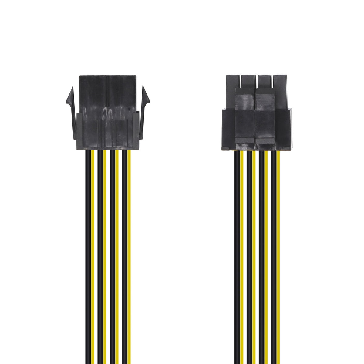Cable Alimentación, 8pin/H-4+4pin/M, 30cm