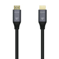 Cable HDMI V2.1 Ultra Alta Velocidad / HEC 8k@60Hz 48Gbps, A/M-A/M, Gris/Negro, 3.0m