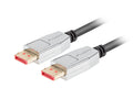 CA-DPDP-20CU-0010-BK cable DisplayPort 1 m Negro, Plata