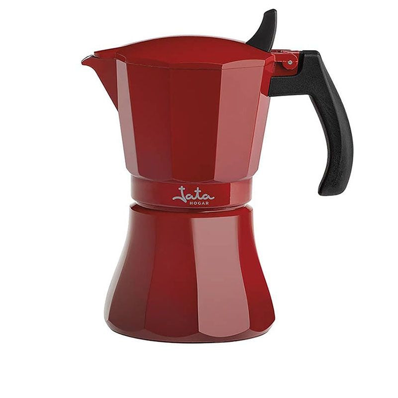 Cafetera de inducción roja vulcano HCAF2009