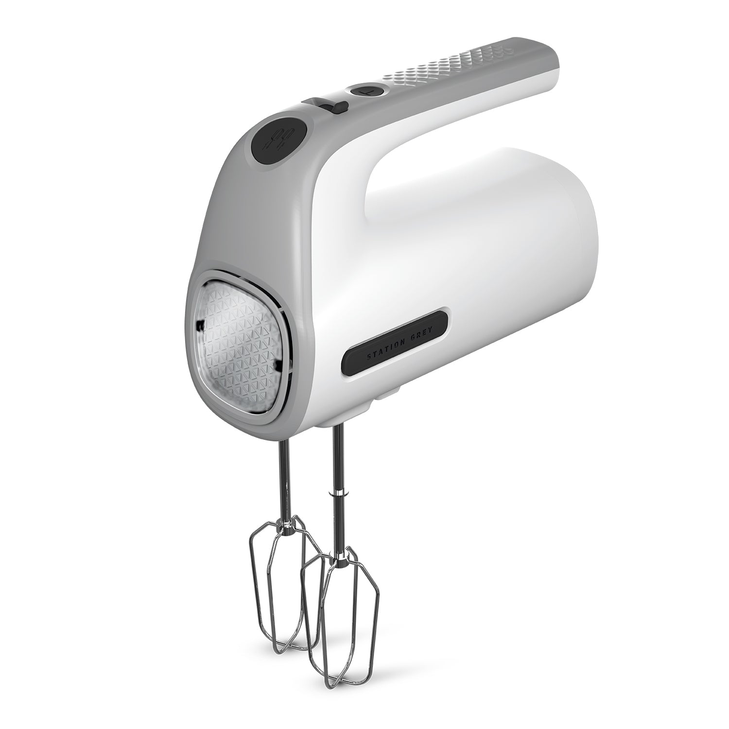 Station Grey Batidora de mano 300 W Gris, Blanco