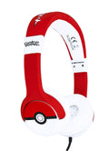 Pokémon Pokéball Auriculares Alámbrico Diadema Música Rojo