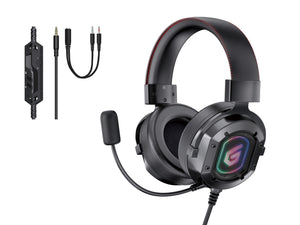 ATHAN03B auricular y casco Auriculares Alámbrico Diadema Juego Negro