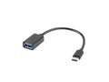 AD-OTG-UC-01 cable USB USB 2.0 0,15 m USB A USB C Negro