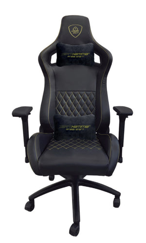 XSPROHAMMER Silla para videojuegos universal Asiento acolchado Negro, Verde