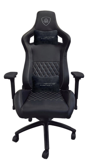 XSPROHAMMER Silla para videojuegos universal Asiento acolchado Negro, Gris