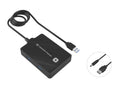 HUBBIES11B base para portátil y replicador de puertos USB 3.2 Gen 1 (3.1 Gen 1) Type-A Negro