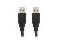 CA-USBA-30CU-0018-BK cable USB USB 3.2 Gen 1 (3.1 Gen 1) 1,8 m Negro