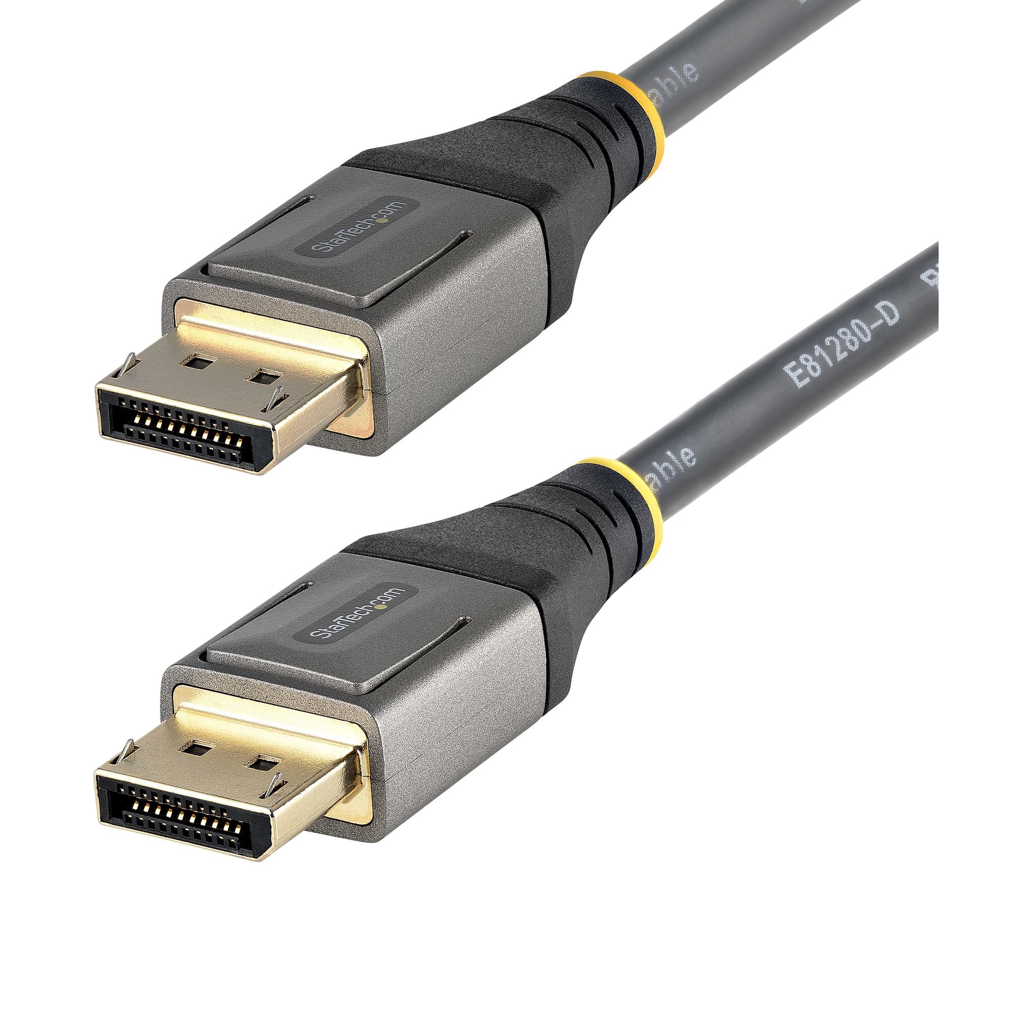 Cable de 2m DisplayPort 1.4 Certificado VESA - 8K de 60Hz HDR10 - Vídeo Ultra HD 4K de 120Hz - Cable DP 1.4 - para Monitores o Pantallas - Cable DisplayPort a DisplayPort - M/M