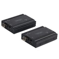 Extensor KVM HDMI de 4K por Fibra - Alargador de Consola Switch KVM con Vídeo HDMI y USB Remoto - hasta 300m (Multimodo) - con 2 Módulos SFP+ MMF de 10Gb - (TX/RX)