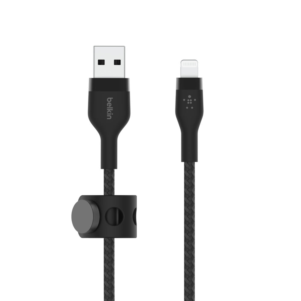 CAA010BT2MBK cable de conector Lightning 2 m Negro