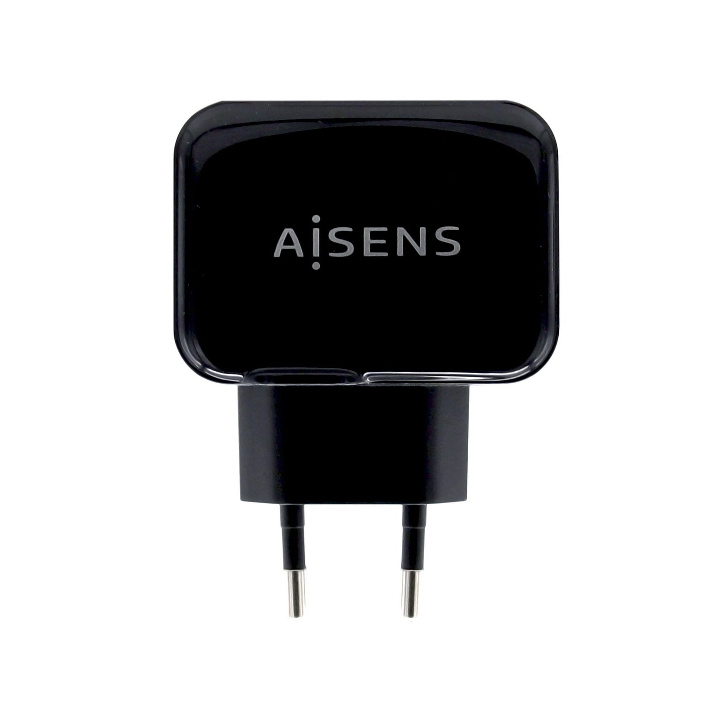 Cargador USB 17W 5V/3.4A, 2xUSB Con Control AI, Negro