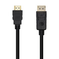 Cable Conversor DisplayPort A HDMI, DP/M-HDMI/M, Negro, 1.0m