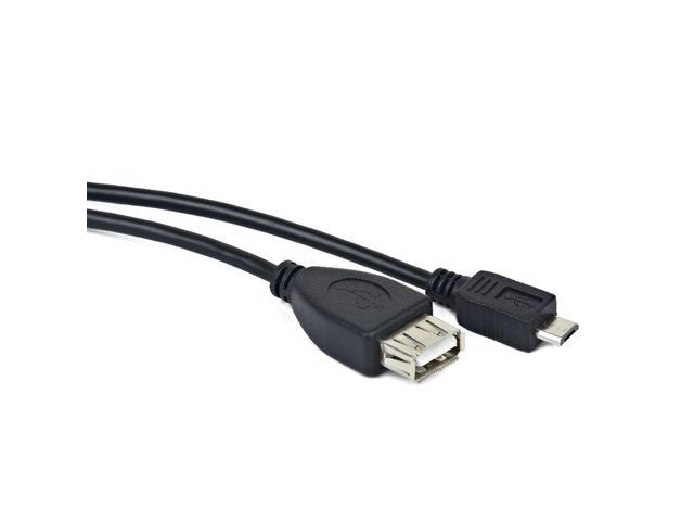 OEM-0006 cable USB USB 2.0 0,15 m USB A Micro-USB B Negro