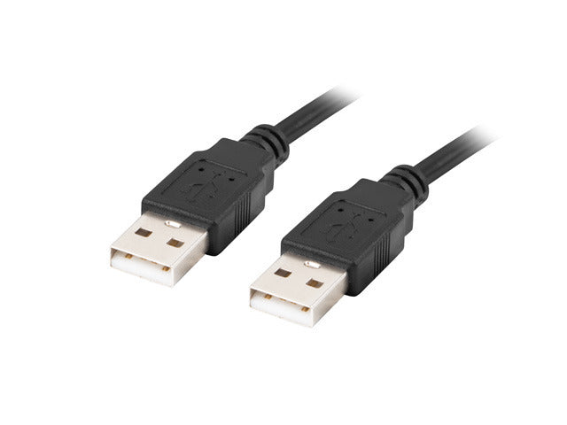 CA-USBA-20CU-0005-BK cable USB USB 2.0 0,5 m Negro