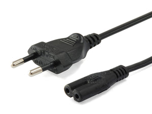 112161 Negro 3 m Enchufe tipo C C7 acoplador